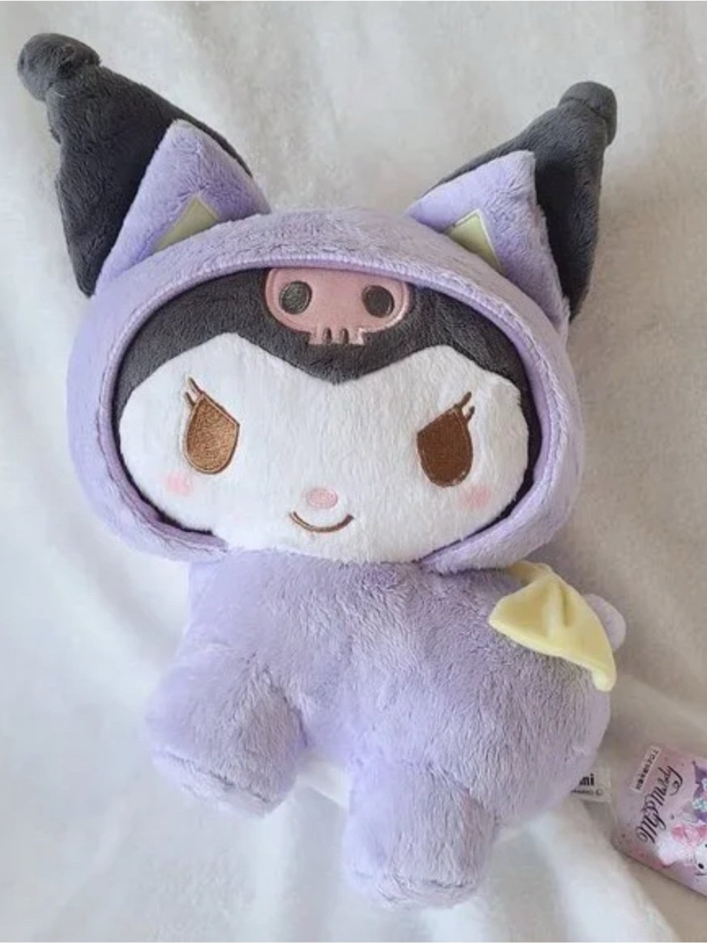 Kuromi Nakayoshi Neko Plush Japan Exclusive